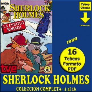 SHERLOCK HOLMES – 1986 - Colección Completa – 16 Tebeos En Formato PDF - Descarga Inmediata