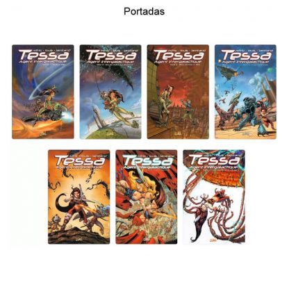 TESSA - Agente Intergaláctico - En Español - 1979 - Colección Completa - 7 Libros En Formato PDF - Descarga Inmediata (copia)