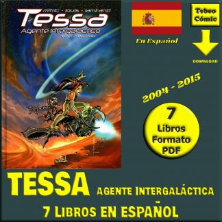 TESSA - Agente Intergaláctico - En Español - 1979 - Colección Completa - 7 Libros En Formato PDF - Descarga Inmediata (copia)