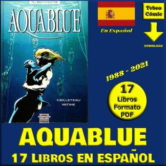 AQUABLUE - En Español - 1988 - Colección De 17 Libros En Formato PDF - Descarga Inmediata