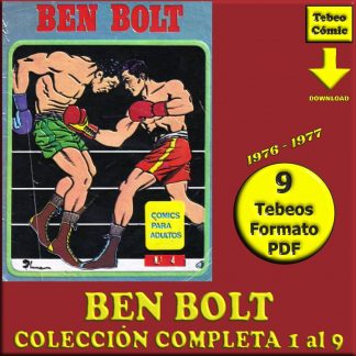 BEN BOLT – 1976 - Colección Completa – 9 Tebeos En Formato PDF - Descarga Inmediata