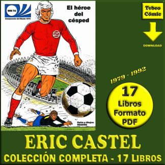 ERIC CASTEL - 1979 - Colección Completa – 17 Libros En Formato PDF - Descarga Inmediata