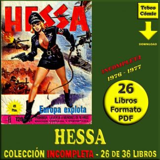 HESSA – 1976 - Colección INCOMPLETA – 26 Libros De 36 - En Formato PDF - Descarga Inmediata