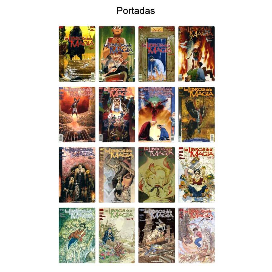 LOS LIBROS DE LA MAGIA - 2006 - Colección Completa - 16 Libros En Formato PDF - Descarga Inmediata