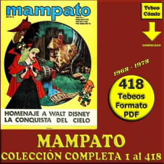 MAMPATO – 1968 - Colección Completa – 418 Tebeos En Formato PDF - Descarga Inmediata
