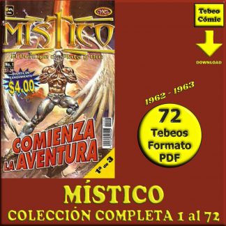 MÍSTICO – El Príncipe De Plata y Oro - 2006 - Colección Completa – 72 Tebeos En Formato PDF - Descarga Inmediata