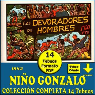 NIÑO GONZALO – 1943 – Colección Completa – 14 Tebeos En Formato PDF - Descarga Inmediata