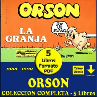 ORSON - 1988 – Colección Completa – 5 Libros En Formato PDF - Descarga Inmediata