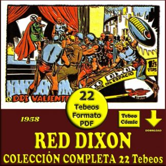 RED DIXON – 1958 – Marco - Colección Completa – 22 Tebeos En Formato PDF - Descarga Inmediata