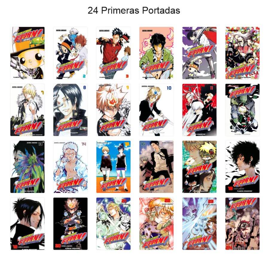 TUTOR HITMAN REBORN - 2007 – Colección Completa – 42 Libros En Formato PDF - Descarga Inmediata