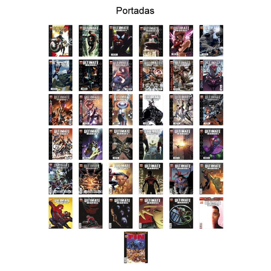 ULTIMATE MARVEL – 2012 - Colección Completa - 37 Libros En Formato PDF - Descarga Inmediata
