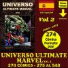 UNIVERSO ULTIMATE MARVEL - Vol. 2 – 2000 - Colección De 274 Cómics En Formato PDF - Descarga Inmediata