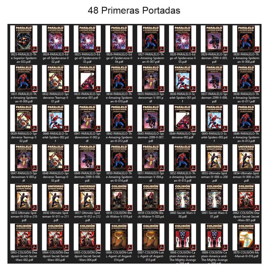 UNIVERSO ULTIMATE MARVEL - Vol. 4 – 2000 - Colección De 274 Cómics En Formato PDF - Descarga Inmediata