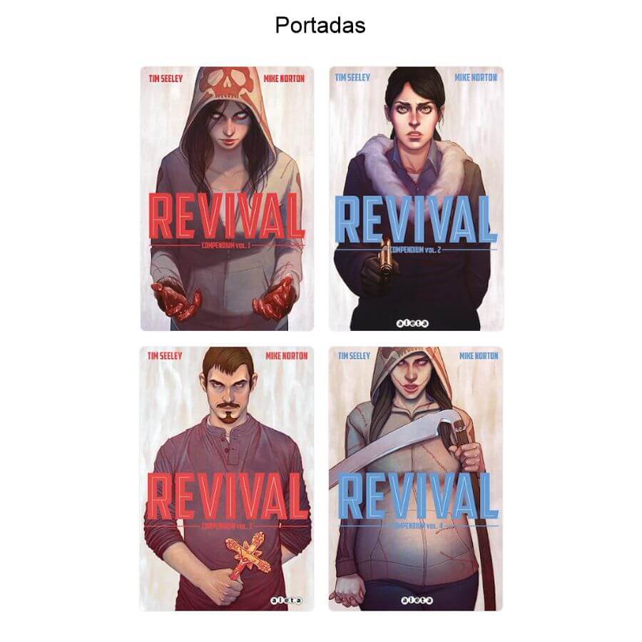 REVIVAL - Compendium - 2018 – Colección Completa – 4 Tomos En Formato PDF - Descarga Inmediata