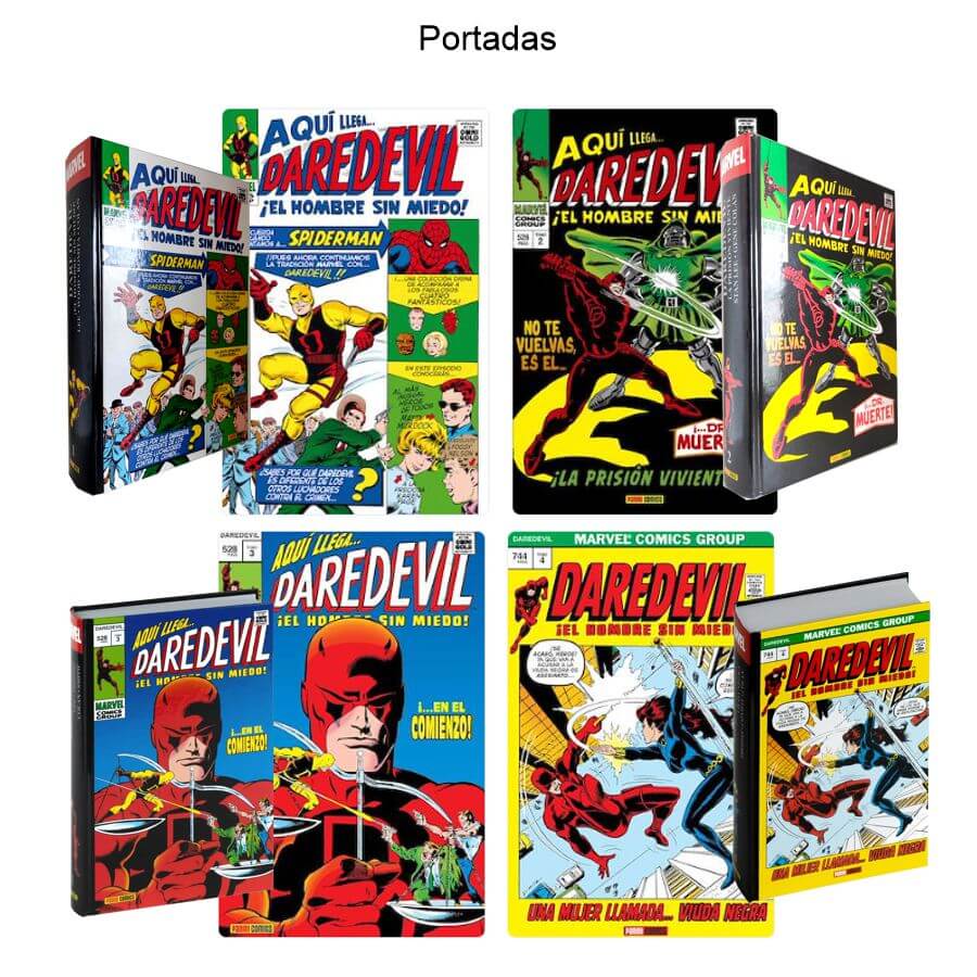 DAREDEVIL - 2013 - OMNIGOLD – Colección Completa – 4 Tomos En Formato PDF - Descarga Inmediata