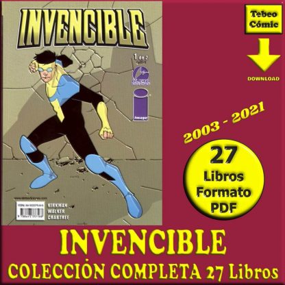 INVENCIBLE – 2003 - Colección Completa - 27 Libros En Formato PDF - Descarga Inmediata