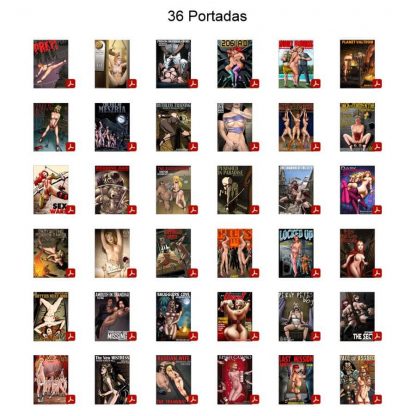 FANSADOX – Vol. 4 - 301 al 400 - Cómic Porno De Sadomasoquismo - En Inglés – Colección De 100 Cómics En Formato PDF - Descarga Inmediata