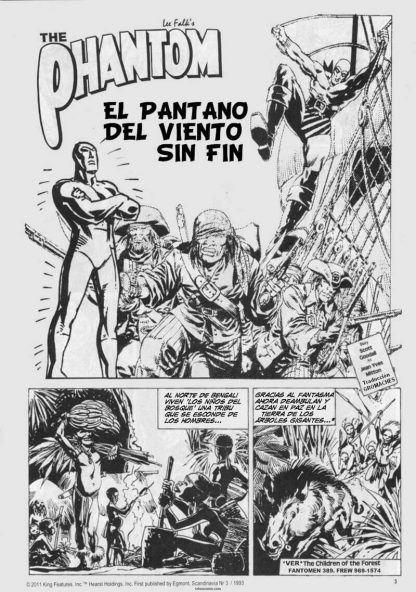 FANTOMEN - Vol. 3 - En Español - 1965 - Inédita - El Hombre Enmascarado - 100 Tebeos En Formato PDF - Descarga Inmediata