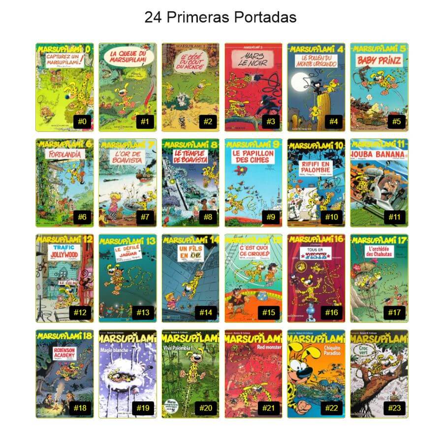 MARSUPILAMI - Original En Francés - 1987 / 2021 - Colección Completa - 37 Libros En Formato PDF - Descarga Inmediata