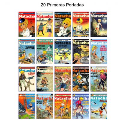 NATACHA - Original En Francés – Colección De 24 Libros En Formato PDF - Descarga Inmediata