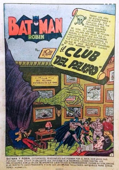 BATMAN - Vol. 1 - 1954 - Novaro - Lote de 100 Tebeos En Formato PDF - Descarga Inmediata