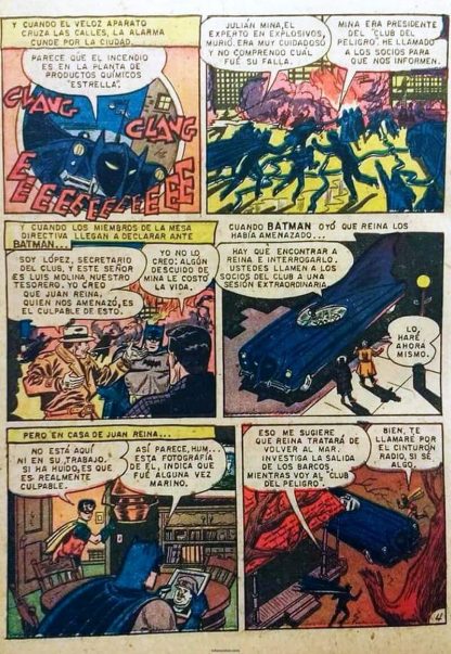 BATMAN - Vol. 1 - 1954 - Novaro - Lote de 100 Tebeos En Formato PDF - Descarga Inmediata