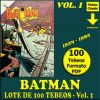 BATMAN - Vol. 1 - 1954 - Novaro - Lote de 100 Tebeos En Formato PDF - Descarga Inmediata