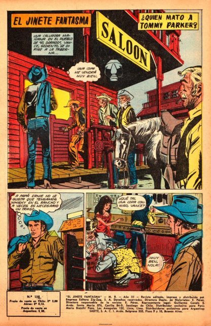 EL JINETE FANTASMA / EL MANQUE - Vol. 2 - 1965 - Lote de 100 Tebeos En Formato PDF - Descarga Inmediata