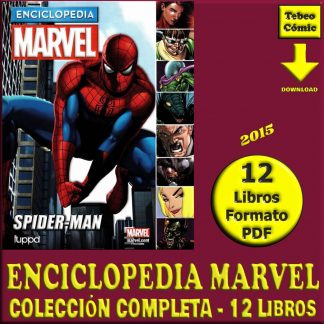 ENCICLOPEDIA MARVEL - 2015 – Colección Completa - 12 Libros En Formato PDF - Descarga Inmediata