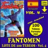 FANTOMEN - Vol. 4 - En Español - 1965 - Inédita - El Hombre Enmascarado - 100 Tebeos En Formato PDF - Descarga Inmediata