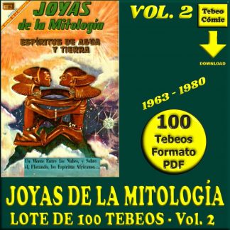 JOYAS DE LA MITOLOGÍA - Vol. 21 - 1963 - Novaro - Lote de 100 Tebeos En Formato PDF - Descarga Inmediata