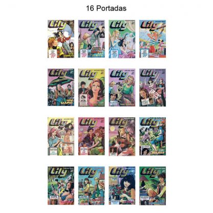 LILY - Vol. 5 - 1970 - Lote de 100 Tebeos En Formato PDF - Descarga Inmediata