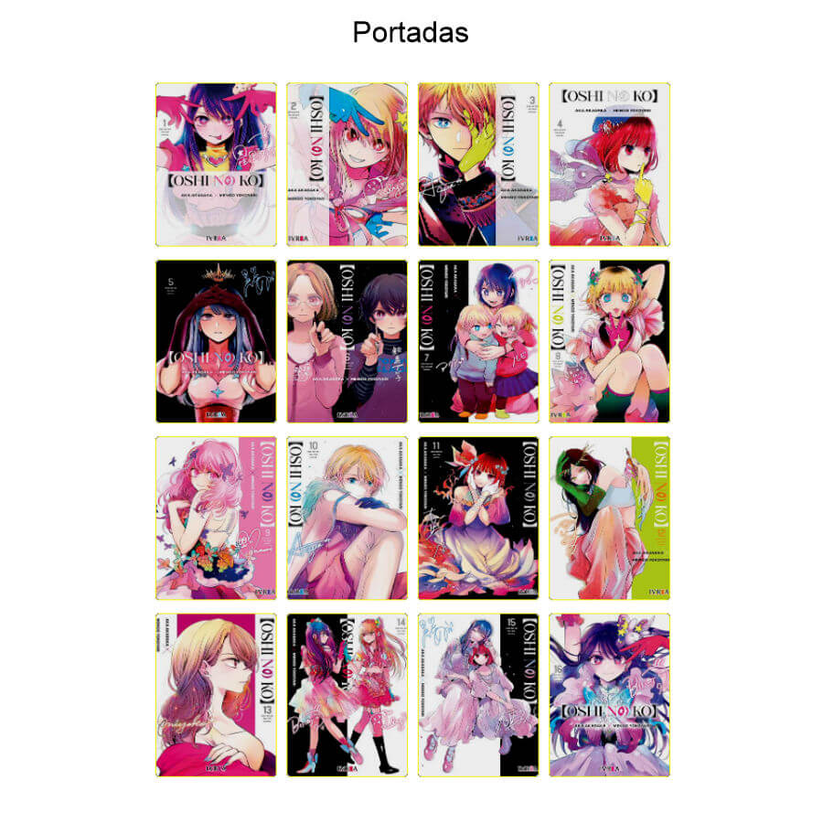 OSHI NO KO - 2022 - Colección Completa - 16 Tomos En Formato PDF - Descarga Inmediata