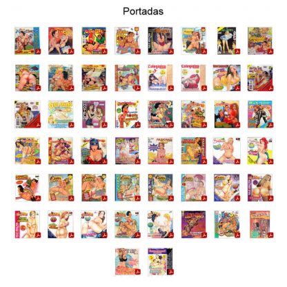 CÓMIC PORNO ERÓTICO MEXICANO – Vol. 3 - Colección De 50 Cómics En Formato PDF - Descarga Inmediata