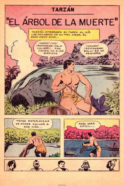 TARZAN - Vol. 2 - 1951 - Novaro - Lote de 100 Tebeos En Formato PDF - Descarga Inmediata