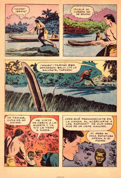 TARZAN - Vol. 2 - 1951 - Novaro - Lote de 100 Tebeos En Formato PDF - Descarga Inmediata