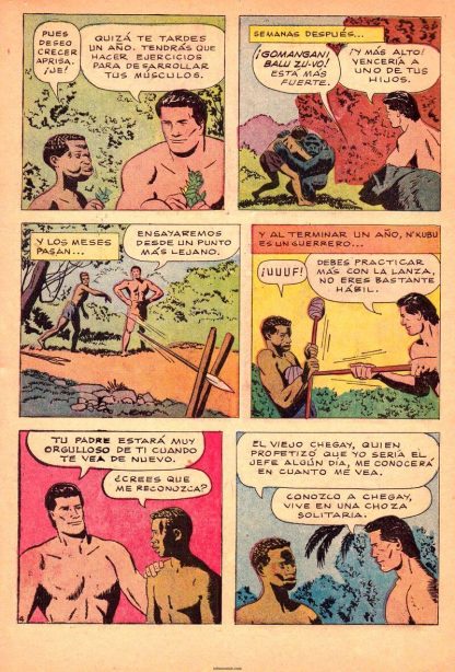 TARZAN - Vol. 2 - 1951 - Novaro - Lote de 100 Tebeos En Formato PDF - Descarga Inmediata
