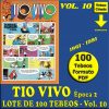 TIO VIVO - Vol. 10 - Época 2 - 1961 - Lote de 100 Tebeos En Formato PDF - Descarga Inmediata