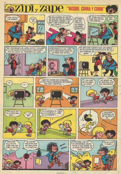 ZIPI Y ZAPE - Vol. 2 - 1972 - Lote de 100 Tebeos En Formato PDF - Descarga Inmediata (copia)
