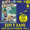 ZIPI Y ZAPE - Vol. 2 - 1972 - Lote de 100 Tebeos En Formato PDF - Descarga Inmediata (copia)