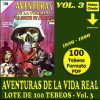 AVENTURAS DE LA VIDA REAL - Vol. 3 - 1956 - Novaro - Lote de 100 Tebeos En Formato PDF - Descarga Inmediata