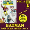 BATMAN - Vol. 2 - 1954 - Novaro - Lote de 100 Tebeos En Formato PDF - Descarga Inmediata (copia)