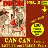 CAN CAN - Época 2 - Vol. 2 - 1963 - Lote de 100 Tebeos En Formato PDF - Descarga Inmediata