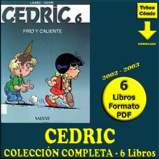 CEDRIC - 2002 - Colección Completa - 6 Libros En Formato PDF - Descarga Inmediata