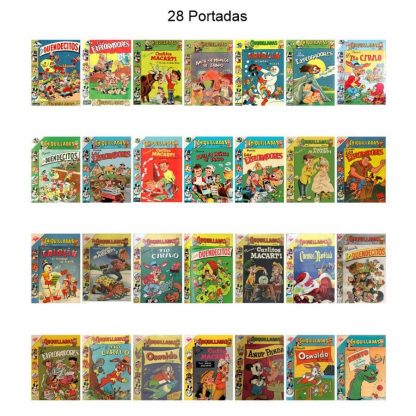 CHIQUILLADAS - Vol. 1 - 1956 - Novaro - Lote de 100 Tebeos En Formato PDF - Descarga Inmediata