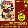 CUENTOS DE WALT DISNEY - Vol. 2 - 1949 - Novaro - Lote de 100 Tebeos En Formato PDF - Descarga Inmediata