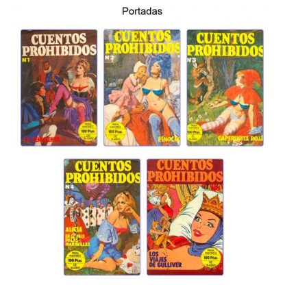 CUENTOS PROHIBIDOS - 1977 - Colección Completa - 5 Libros En Formato PDF - Descarga Inmediata