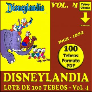 DISNEYLANDIA - Vol. 4 - 1962 - Lote de 100 Tebeos En Formato PDF - Descarga Inmediata