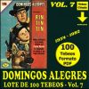 DOMINGOS ALEGRES - Vol. 7 - 1954 - Novaro - Lote de 100 Tebeos En Formato PDF - Descarga Inmediata