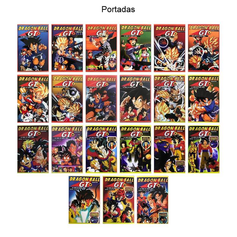 DRAGON BALL GT - Colección Completa – 21 Libros En Formato PDF - Descarga Inmediata